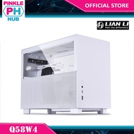 PinkleHub | Lian Li Q58 White PCIE 4 Case (Q58W4)