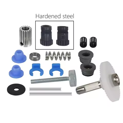 BMG Extruder kit Dual Drive Gear Hardened Steel Upgrade Feed Gear Extruder Kit For BMG For Prusa DIY