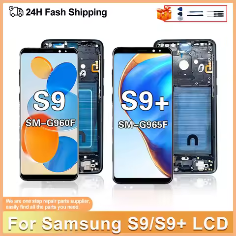 TFT Screen For Samsung Galaxy S9+ S9 Plus LCD SM-G960F Display Touch Screen Assembly For Samsung S9 