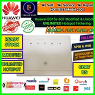 🔥Modified Huawei B310 B315 B525 B528 B618 Modem Unlimited Hotspot Unlocked Dongle Pocket Wifi L5775 