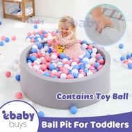 Ball Pit for Toddlers,Baby Playpen,Baby Foam Soft Round Ball Pits for Outdoor Indoor Playpen