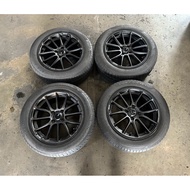 Enkei SC48 Enkei Tuning Sport Rim 15 inci 4X100 15X7J ET38 Used Halfcut 🇯🇵🎌