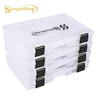 Sougayilang Fishing Tool Box 1/ 2/s 4pcs 3600 3600 3700 Plastic Bait Storage Box Portable Fishing Ta