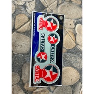 Caltex fizr emblem logo sticker
