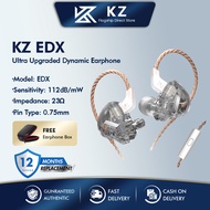 KZ EDX HiFi 1DD In Ear Earphone In Ear Earbuds Sport Noise Cancelling Gaming Earphone