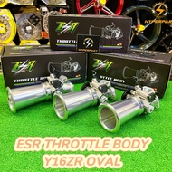 ESR MOTOR  THROTTLE BODY OVAL Y16ZR WITH TRUMPET