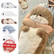 Creative Sea Otter Seals Plush Toy Super Soft Stuffed Fish Doll Baby Pillow Animals Sleeping M5s0