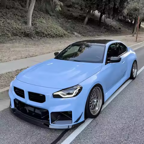 DRL CSL LED Lemon Yellow Red For 2022 2023 BMW 2 series M2 LCI G42 G87 M240i Blue Daytime Running Li