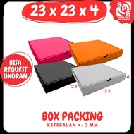 Box 23x23x4 LD Cardboard 23x23x4 LD Pizza Box 23x23x4 LD Packing Box Hampers Zigma Pack