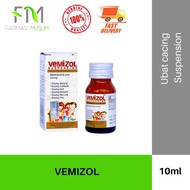 VEMIZOL SUSPENSION (ALBENDAZOLE 200MG/5ML) 10ML
