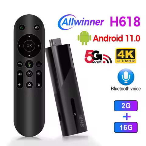 M98-Y10 Ultra HD 4K*2K UHD Output HDMI 2.1 Support 2.4G + 5G + BT5.0 6K@30fps VP9 HDR TF Card Slot f