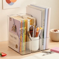 A4 vertical file storage single-layer plastic rack with drawer organizer