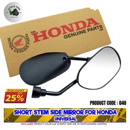 HONDA GTR 150 SIDE MIRROR FOR MOTORCYLE ACCESSORIES 1 PAIR CODE 040 HONDA ETC