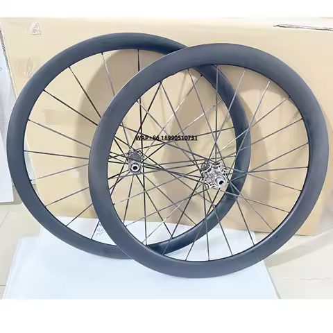 DFS Carbon Wheels carbon spokes 700C 35/40/45/50/60/65mm Lighter Bicycle Racing Wheelset Rachet road