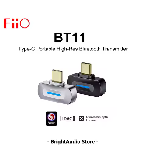 FiiO BT11 Type-C Bluetooth 5.4 Transmitter for Mobile / Game Player to Wireless Headphone support LD