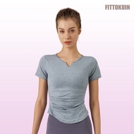 FITTOKUIN - Woman Workout Top Women's Sportswear Gym Padel Badminton Tennis Yoga Pilates