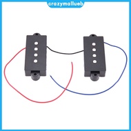 2Pcs P Bass Pickups Electric Bass Pickups P Bass Replacement Magnetic Bass Pickups Musical Instrumen