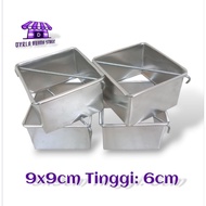 Bugis Mold Square Pan/ / SquareRing / size 9x9cm height 6cm