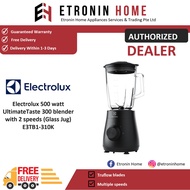 Electrolux 500 watt UltimateTaste 300 blender with 2 speeds (Glass Jug) E3TB1-310K
