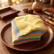 Microfiber Eyeglass Wipe 13x13 cm - Soft, Non-slip, Safe for Lenses