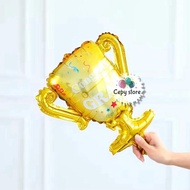 Graduation Trophy Foil Balloon Congrats Graduation Balloon Mini Trophy