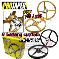 protaper sport rim 4batang custom PT422 y15 y16 1.4/1.4-17 rim 4 batang