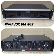 Power Amplifier Megavox MA 502 Designed In USA