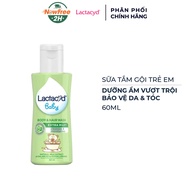 [Mini] Sữa Tắm Gội Trẻ Em Lactacyd Baby Dịu Nhẹ & Dưỡng Ẩm 60ml