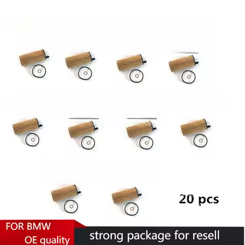 Engine Oil Filter Kit For BMW X3 X4 X5 X6 11428575211 Model G01 2017 2018 2019 2020 2021 2022- XDriv