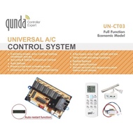 UNIVERSAL MULTI AIRCOND PC BOARD (3 SPEED MOTOR) FOR ANY BRANDS NON INVERTER AIRCOND PCB