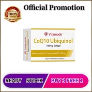 ( Brand Authorized ) Vitamode CoQ10 Ubiquinol, 100mg Reduced Form CoQ10 Antioxidant Supplement 30 So