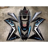 Original Honda Cover Set Winner RS150 V1/V2 RC Edition Black / Light Blue