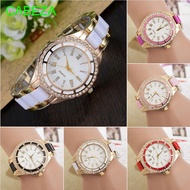 Wrist Watch Unique Rhinestone Women's Geneva Quartz Watch