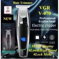 VGR V070 Hair Clipper Rechargeable HairTrimmer Men Beard Trimmer Cutting Machine cutter shaver cordl