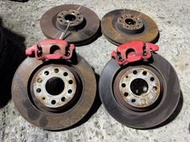 GOLF MK5 R32 後卡鉗 310mm 通風碟