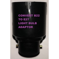 (Random Colour) B22 To E27 Light Bulb Adaptor