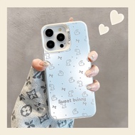 Blue Rabbit Case For Vivo Y17 Y12 Y12S Y30 Y7S Y50 Y100 S10 S10E V23E V23 V25 V27 V29 X60 X70 X80 X9