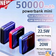 50000mAh Mini Power Bank Dual USBLED digital display Portable Powerbank Battery