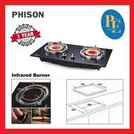 Phison Built-In Infrared Glass Hob Gas Stove Gas Cooker - PGC-703