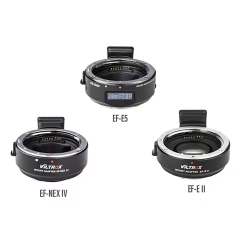 Viltrox EF-E5 Lens Adapter Auto Focus Full Frame 0.71x Speed Booster for Canon EF Lens to Sony A1 A7