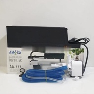 MESIN Amara Aa 777 Complete Filter Box Machine - Top Filter Aquarium