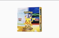 日版 Pokemon 30th 寶可夢30週年 m6a 原盒原膜