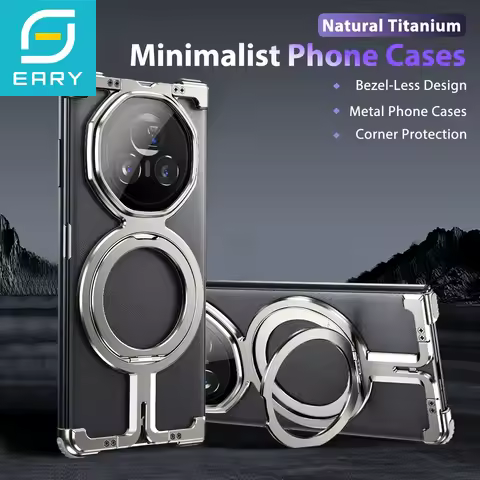 Eary Frameless Phone Case for Huawei Honor Magic Vs3 Vs2 with Magsafe Kickstand 360°Rotatable Magnet