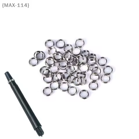 【MAX114M3】50 pcs of Guard Circle for Plastic Dart Shafts Nylon Rod Stem Protection O-ring