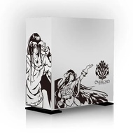 【Upgrade Your Style】 Overlord Albedo Anime For Pc Case Cartoon Deocr Decals For Atx Computer Chassis
