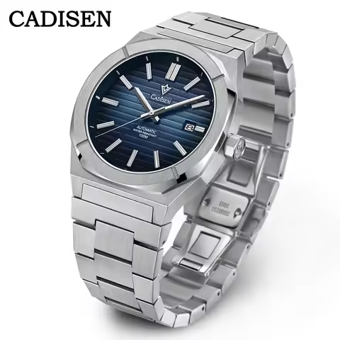 CADISEN Watch for Men Luxury Automatic Men Miyota 8215 Movement Sapphire Crystal 42mm Dial 100m Wate