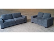 Grey Fabric Sofa 2 or 3 Seater