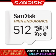 SanDisk High Endurance microSD Card Security Dash Car Cam CCTV 32GB 64GB 128GB 256GB 512GB 12BUY.MEM