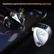 KZ Castor Earphones Wired Earbuds Bluetooth Headset Stereo Earpiece HiFi Bass Metallic Gaming Drive 