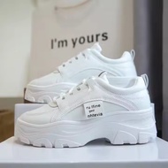 White Casual Sport Shoes for Women, Women's Casual Shoes, Fullwhite Sneakers, Black Casual Shoes for